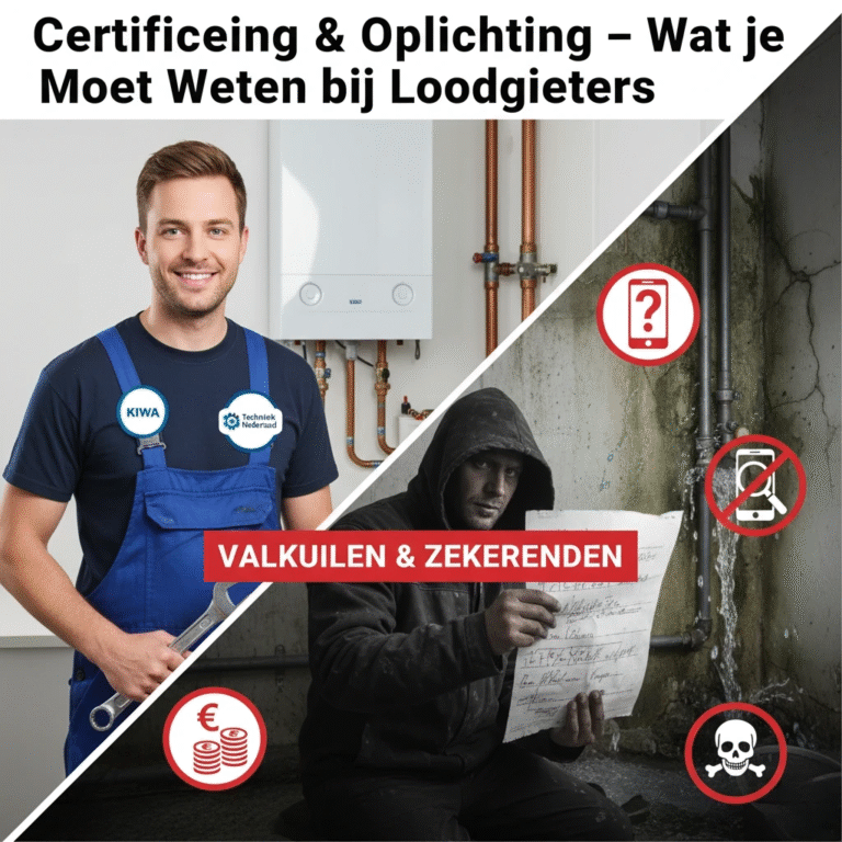 Certificering & Oplichting – Wat je Moet Weten bij Loodgieters