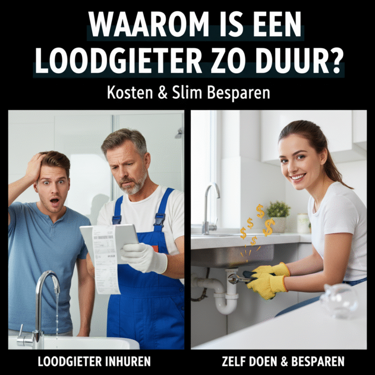 Waarom is een Loodgieter zo Duur? – Kosten & Slim Besparen